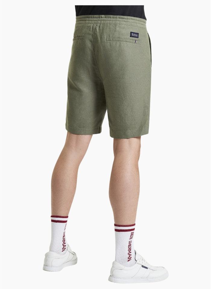 Ben Sherman Linen Cotton Short