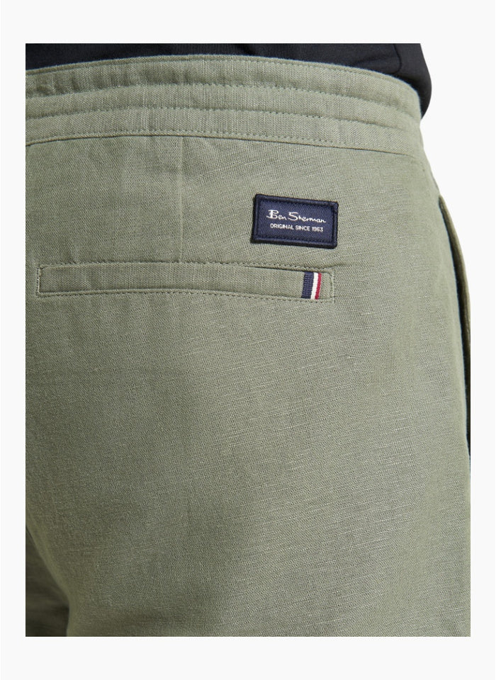 Ben Sherman Linen Cotton Short