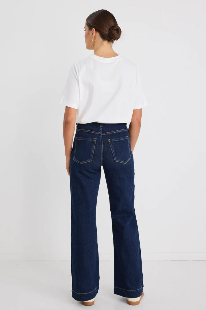 Among The Brave Zoey Hight Rise Wide Leg