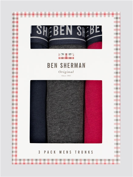 Ben Sherman 3Pack Trunks