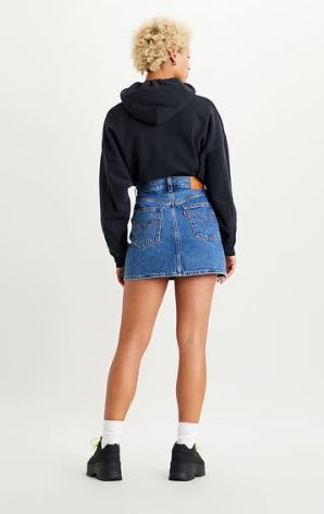 Levi's Ribcage Denim Skirt