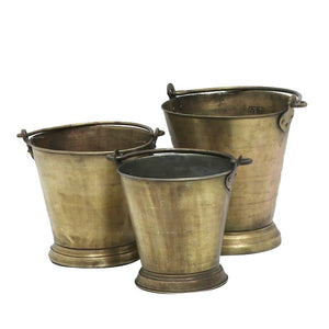 Hawthorne Brass Bucket