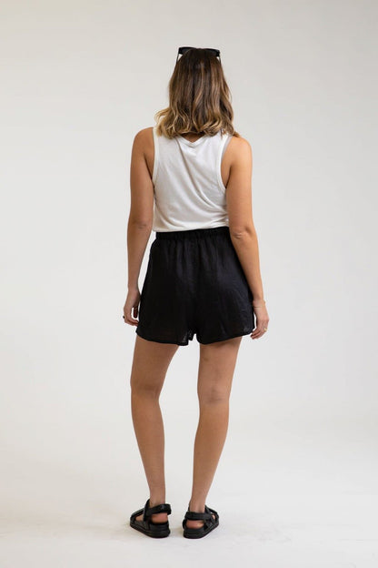 Rhythm Beach Short Black
