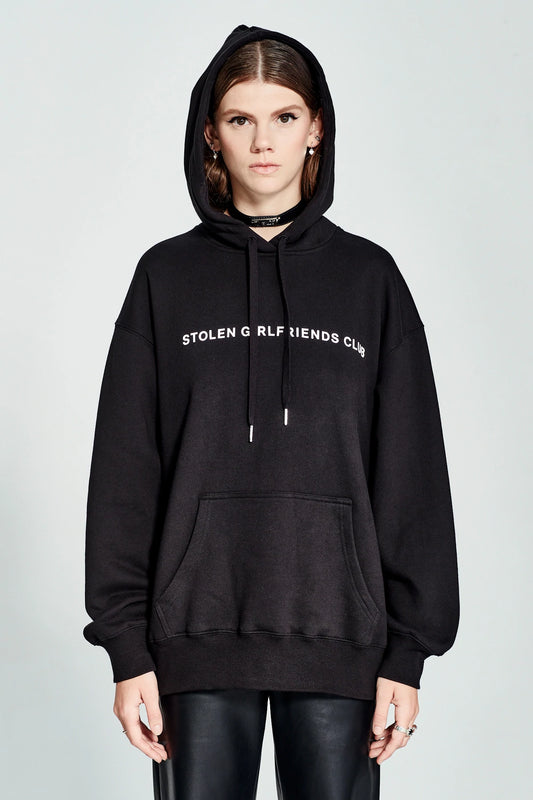 Stolen Girlfriends Club Text Logo Hoodie