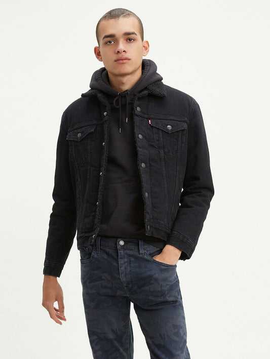 Levi's Trucker Sherpa jacket - Black