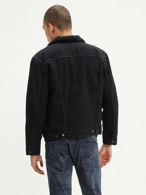 Levi's Trucker Sherpa jacket - Black