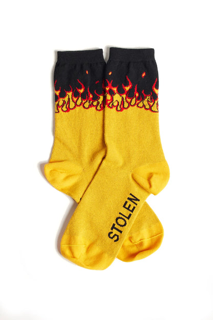 Stolen Girlfriends Club Flaming Socks