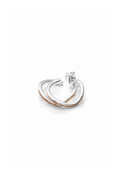 Stolen Girlfriends Club Wavey Band Earrings