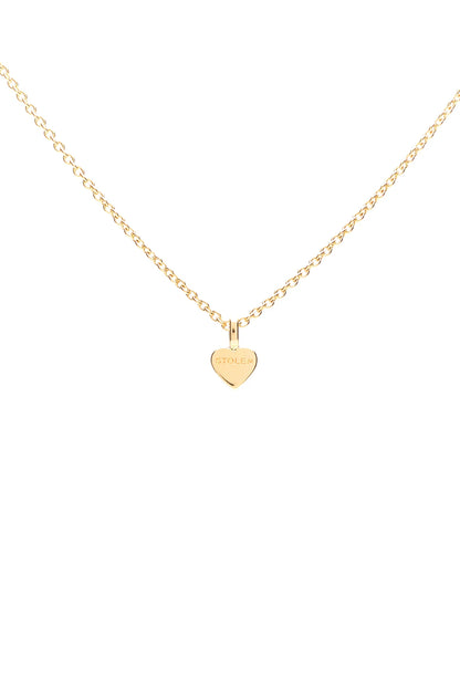 Stolen Girlfriends Club Stolen Heart Necklace - Gold Plated
