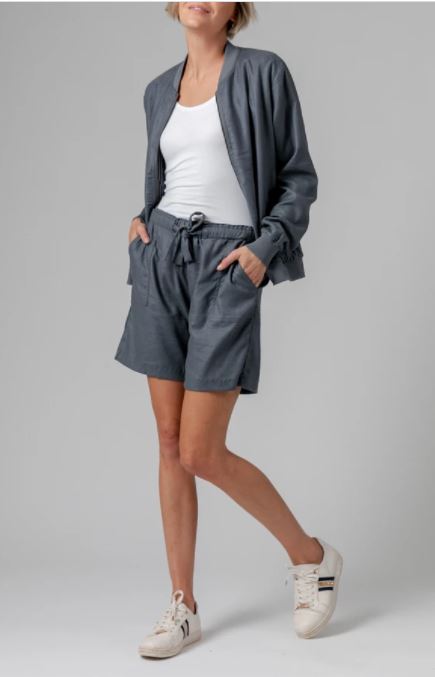 Mi Moso Sorrento Shorts Gunmetal