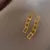Sisters Matter Chain Earrings