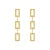 Sisters Matter Chain Earrings
