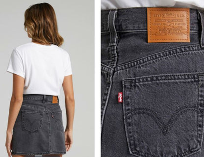 Levi's Ribcage Denim Skirt