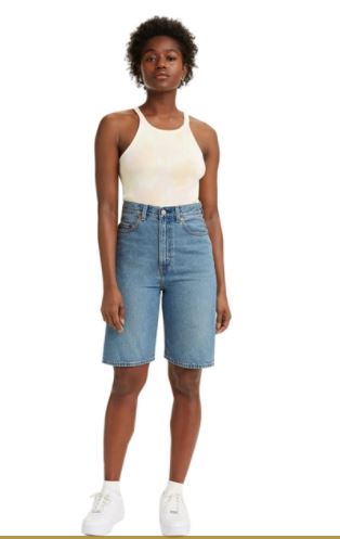 Levis High Loose Bermuda Short