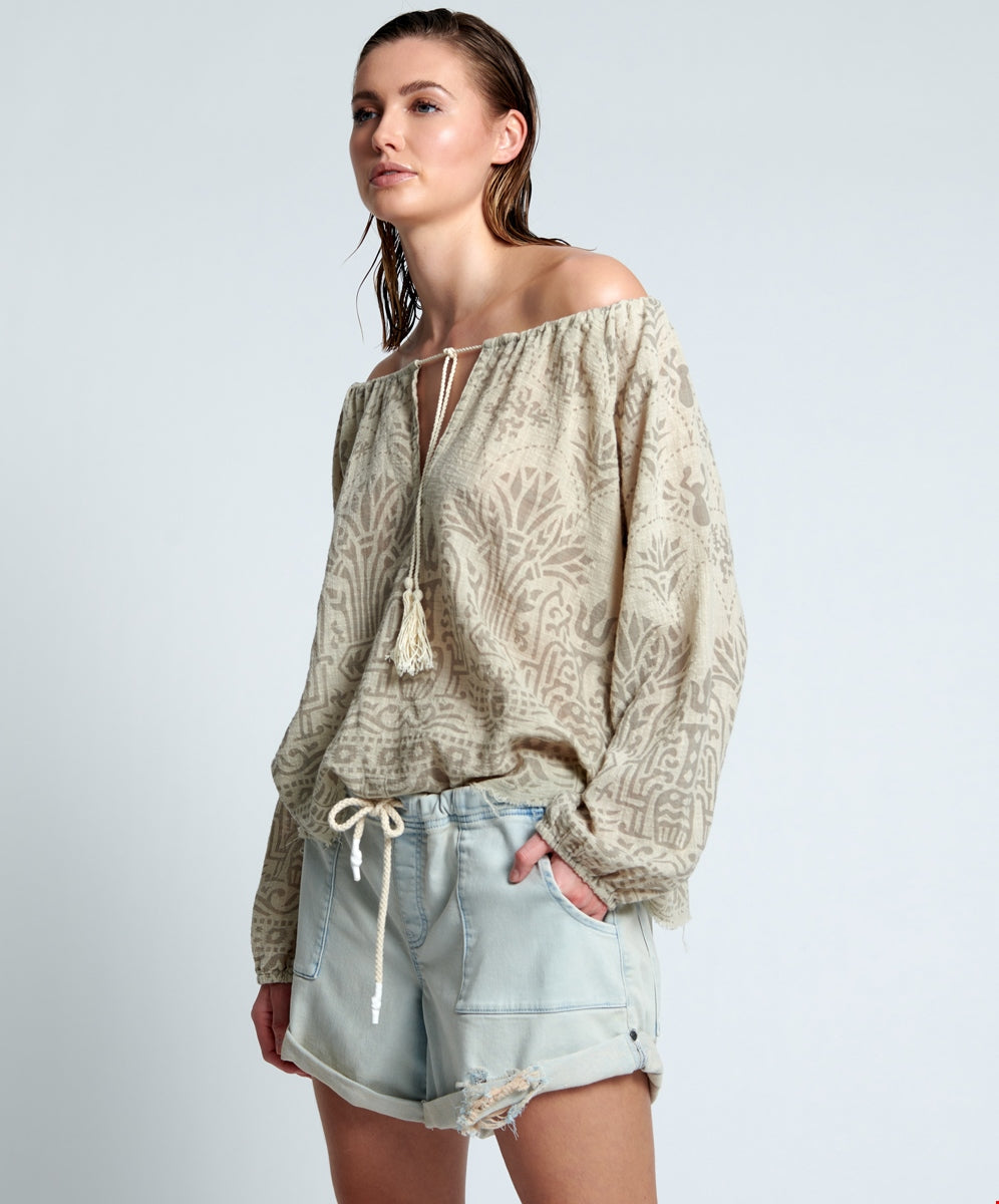 One Teaspoon Bandits Low Waist Shabby Short
