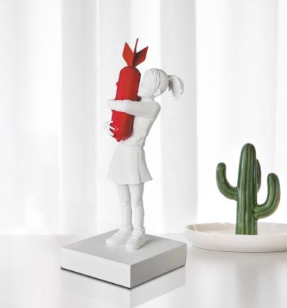 Sisters Matter - Bomb Hugger Resin statue