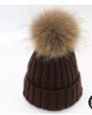Sisters Matter Wide Ribbed Beanie with Pompom