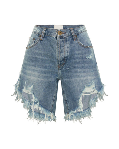 One Teaspoon Frankies Denim Shorts