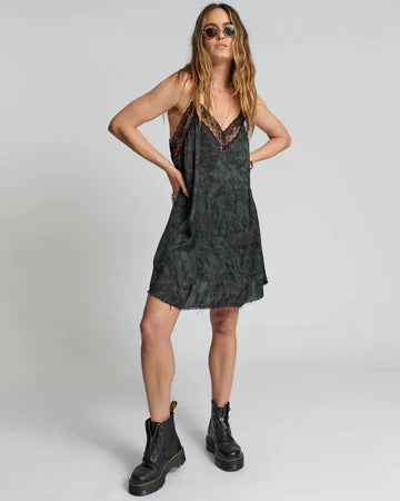One Teaspoon Resonance Dyed Delirious Slip Dress