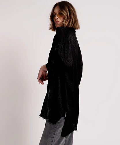 One Teaspoon Dirty Angel Longline Shirt