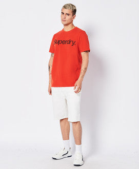 Superdry Vintage CL Classic Tee in Denim Co Rust