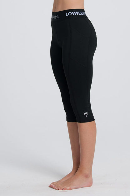 Lower Sport Womens Side Pocket Capris