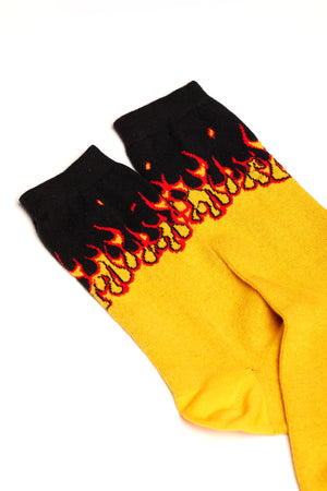 Stolen Girlfriends Club Flaming Socks