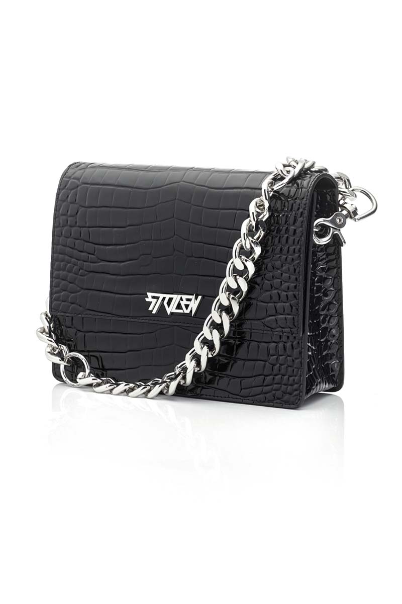 Stolen Girlfriends Club Big Trouble Bag Black