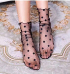 Sisters Matter Spotty Socks transparent