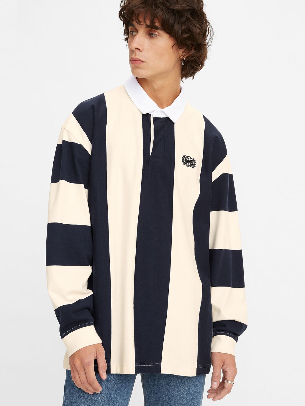 Levi's stay loose Rugby Stripe - Long sleeve