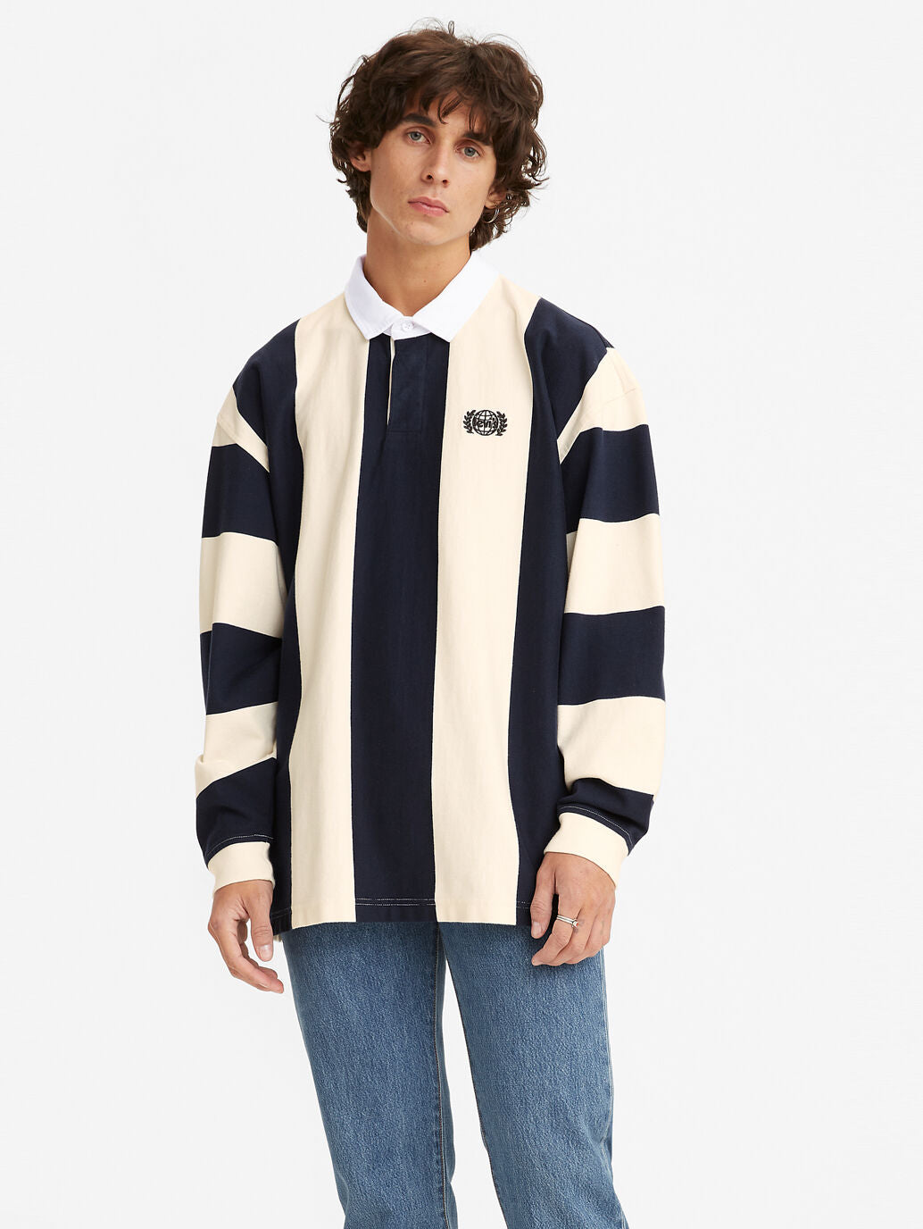 Levi's stay loose Rugby Stripe - Long sleeve