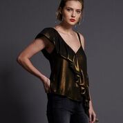 One Teaspoon Bronze Ashley Top
