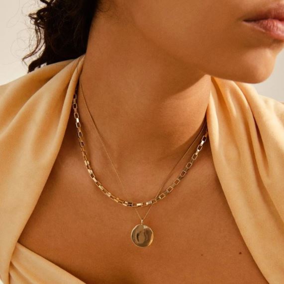 Pilgrim Clarity Necklace Gold Plated