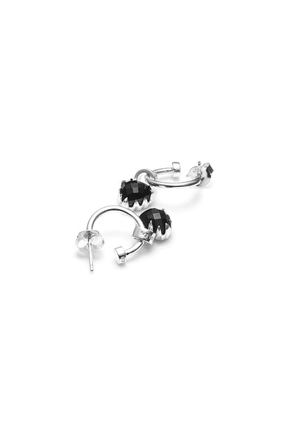 Stolen Girlfriends Club Love Anchor Earrings Onyx