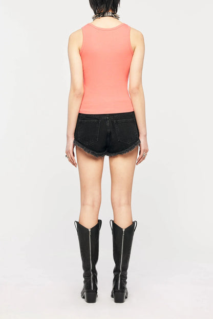Stolen Girlfriends Club Love Emblem Rib Tank