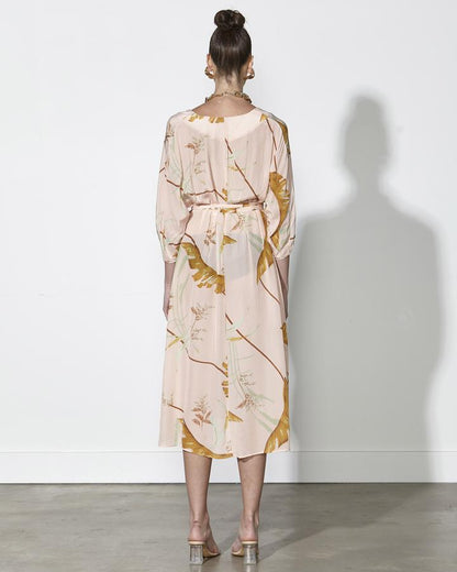 Fate + Becker Wild is the Wind Dress - Golden Palm