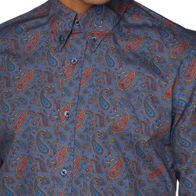 Ben Sherman Classic Paisley Long Sleeve