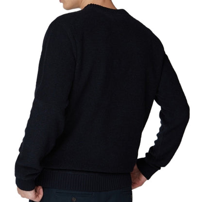 Ben Sherman Boucle Knit Dark Navy