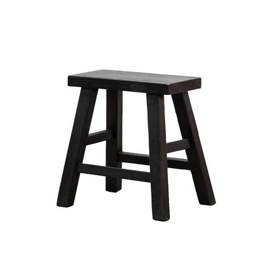 Hawthorne PARQ RECTANGLE STOOL - BLACK