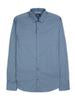 Ben Sherman Fine Geo Print Long Sleeve - Dark Navy