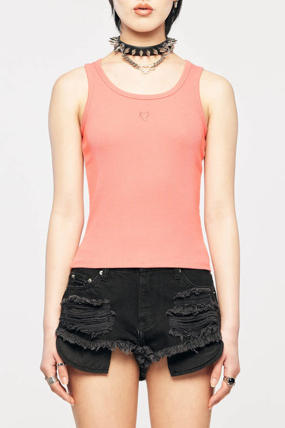 Stolen Girlfriends Club Love Emblem Rib Tank