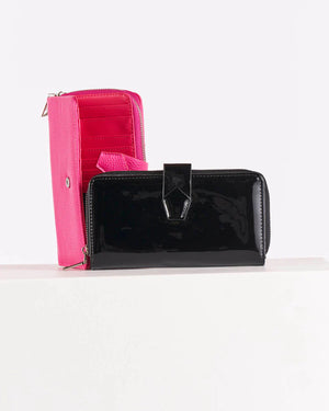 Fate and Becker Intermission Bag in Black or Flamingo