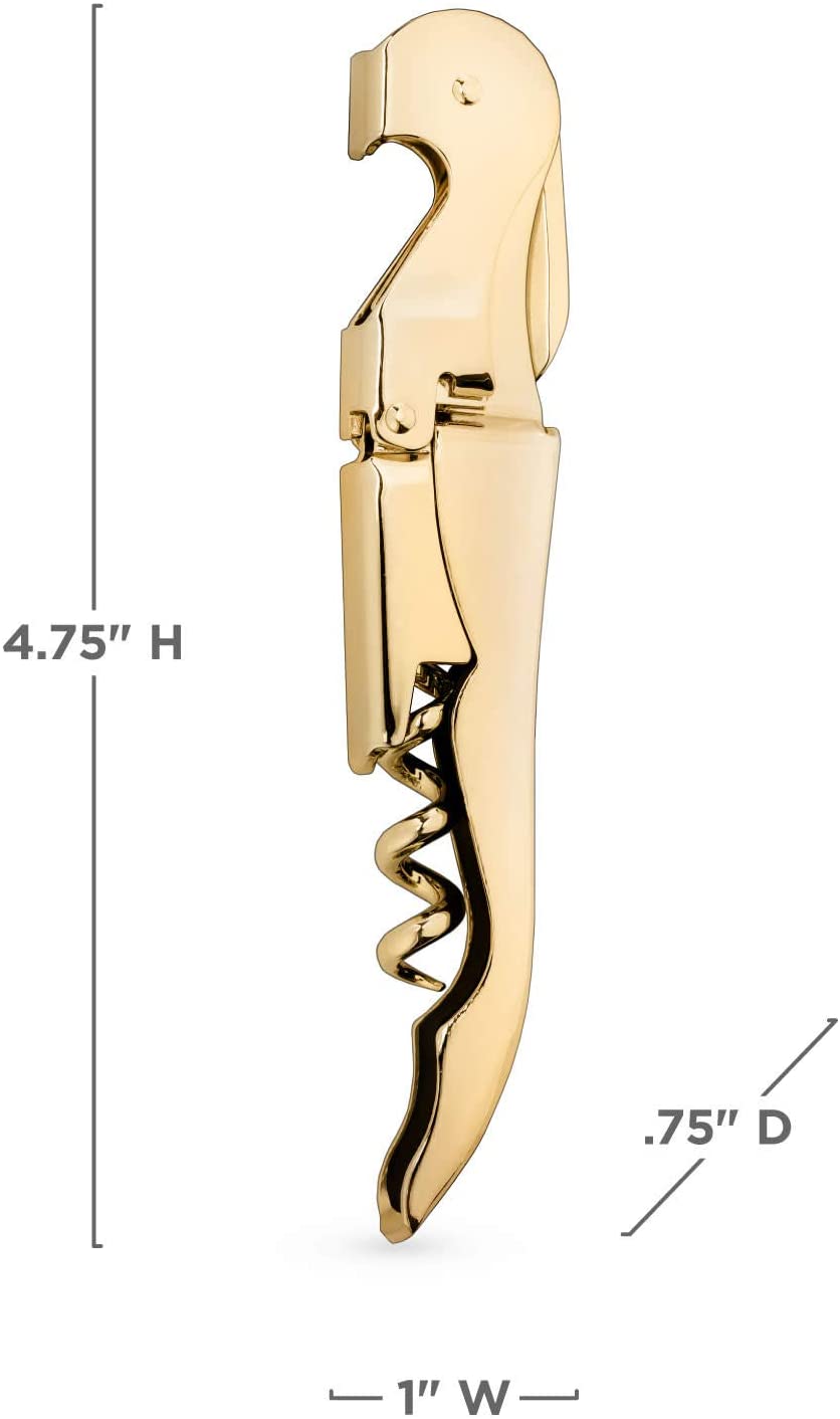 Little Global Gold Plated Signature Corkscrew