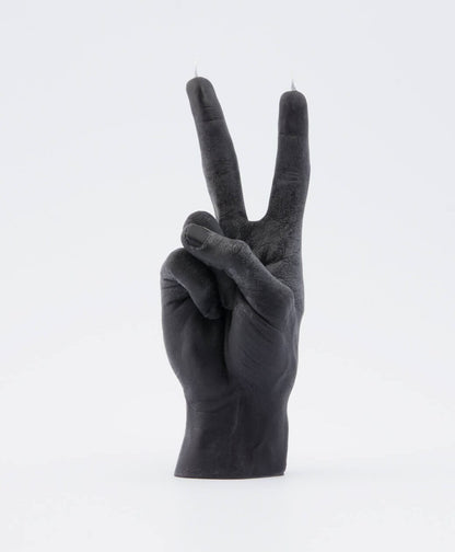Little Global Victory Candle Hand Black