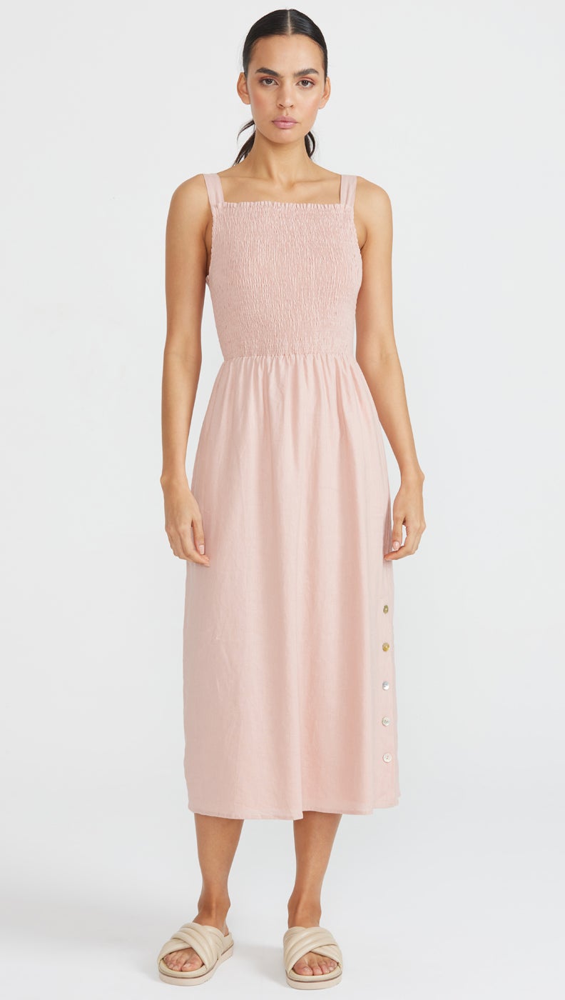 Staple the Label Cecile Shirred Sundress