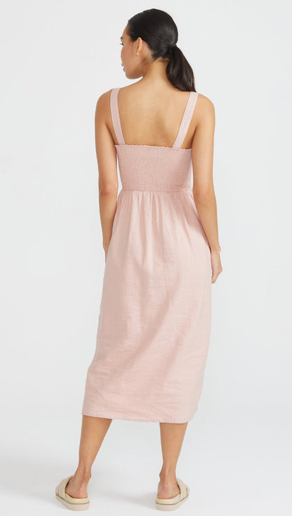 Staple the Label Cecile Shirred Sundress