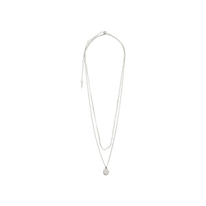 Pilgrim Jewellery Julietta Necklace in Gold or Silver Plated Crystal
