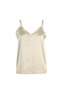 Coop Cami Soul Sister in Ivory, Black and Green