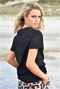 Cooper Quilty Pleasure T Shirt in White or Black