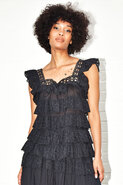 Coop Front Row Top in Black or White